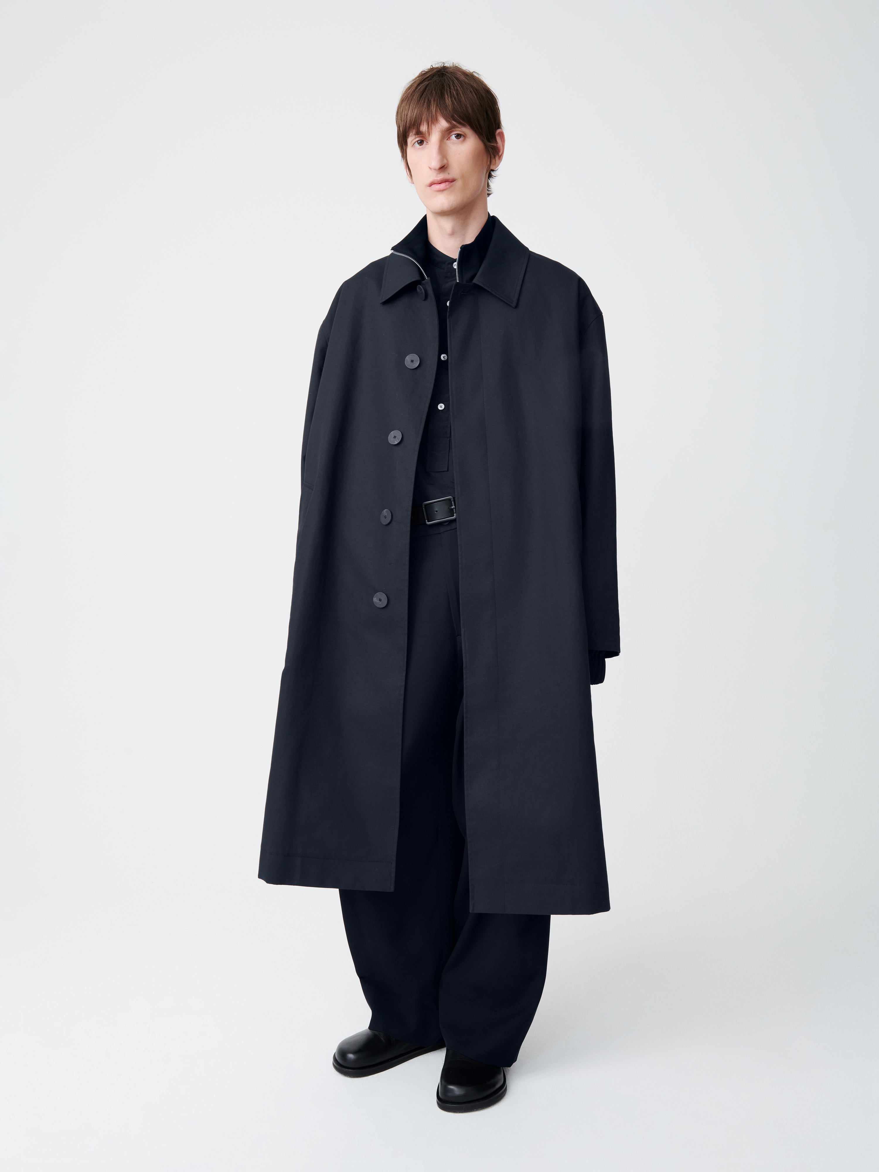 Ledro Coat in Darkest Navy