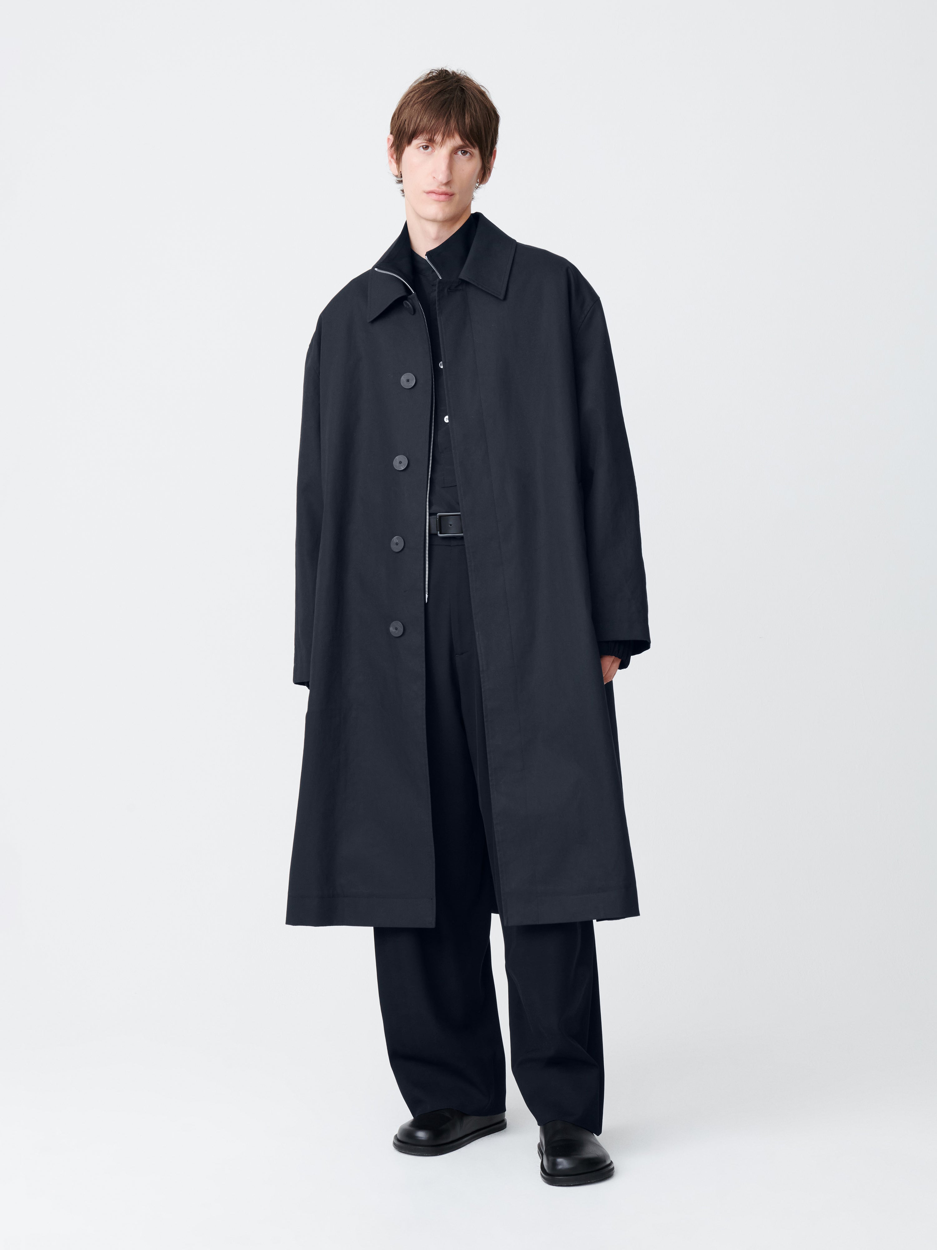 Ledro Coat in Darkest Navy