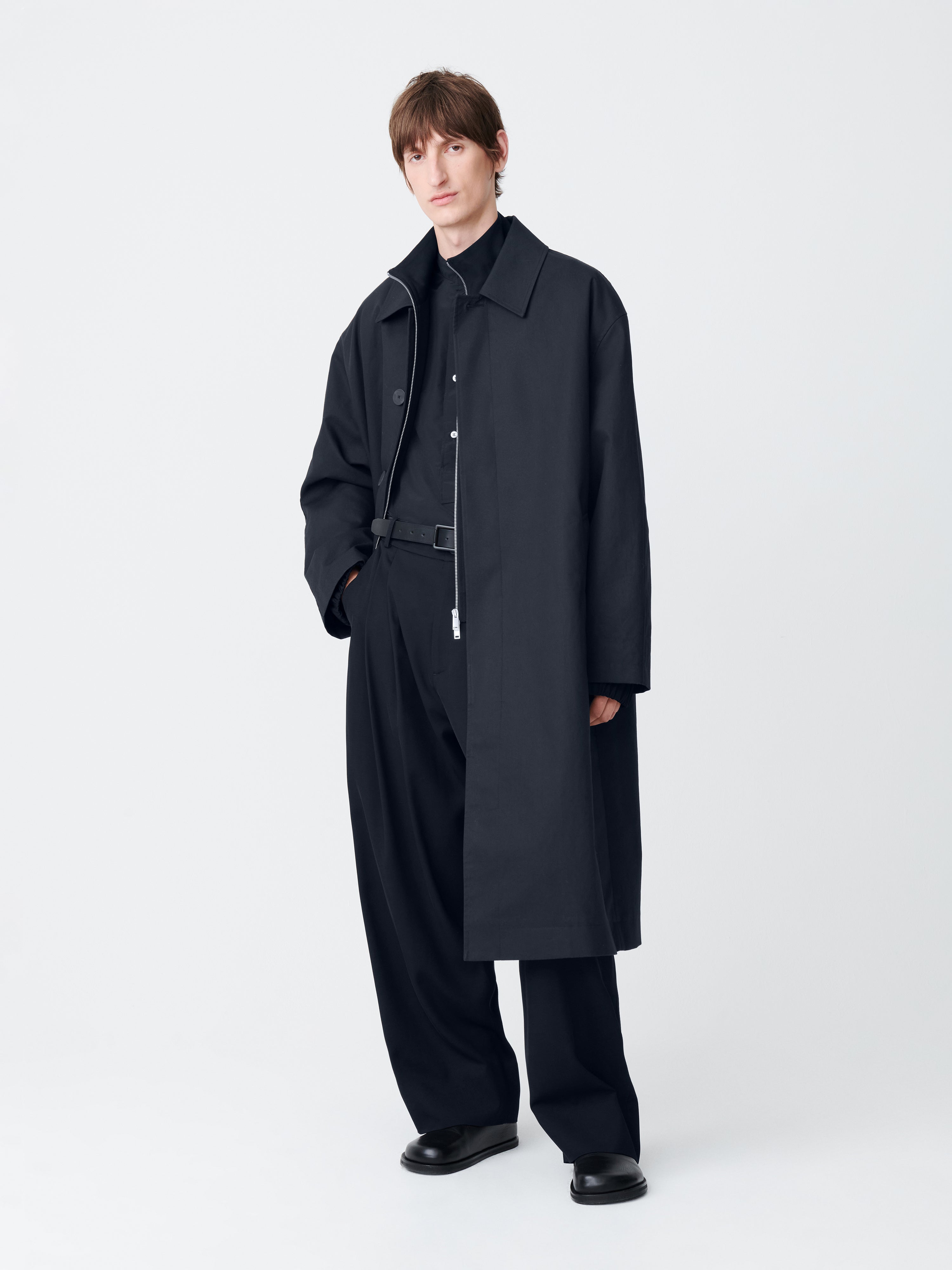 Ledro Coat in Darkest Navy