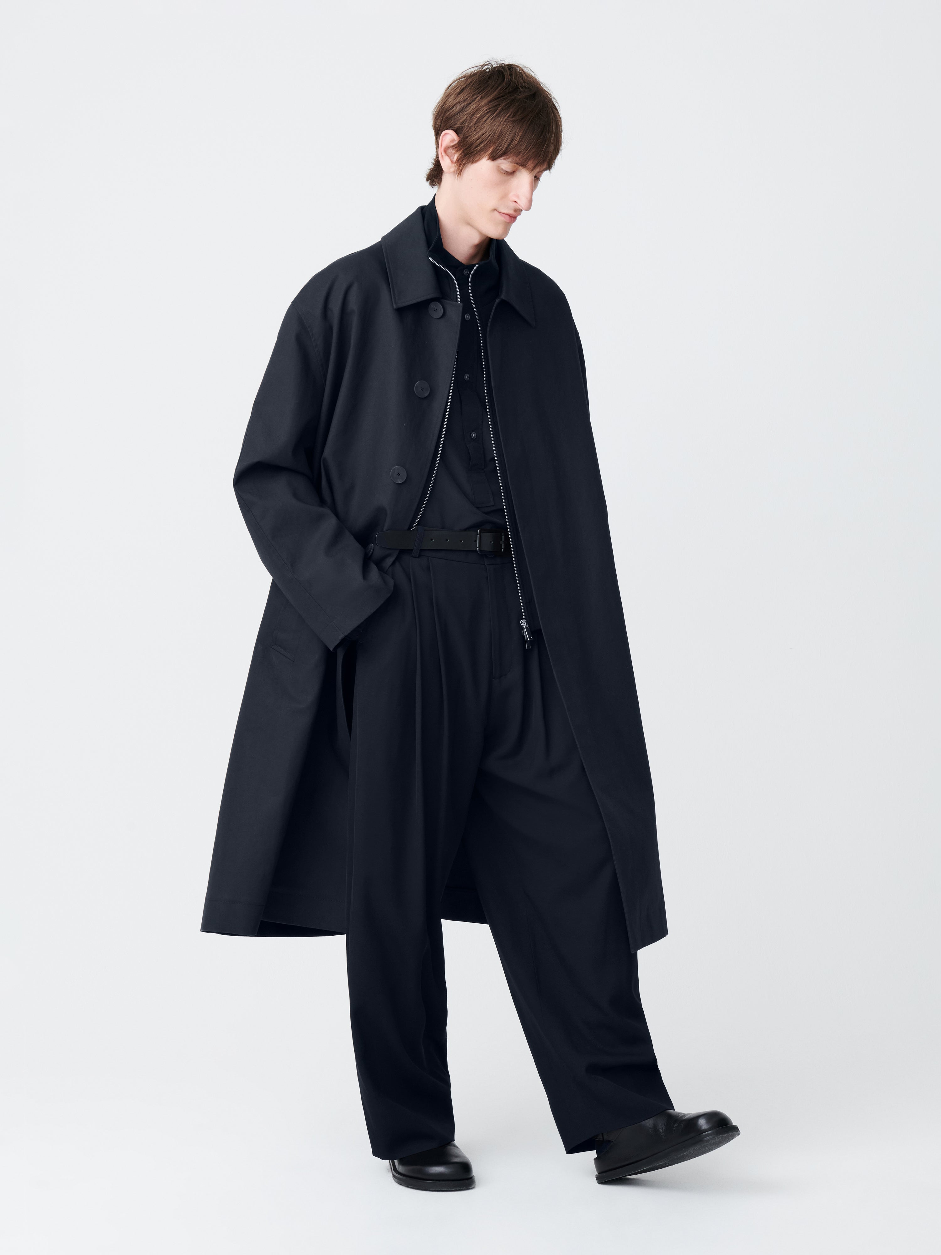 Ledro Coat in Darkest Navy