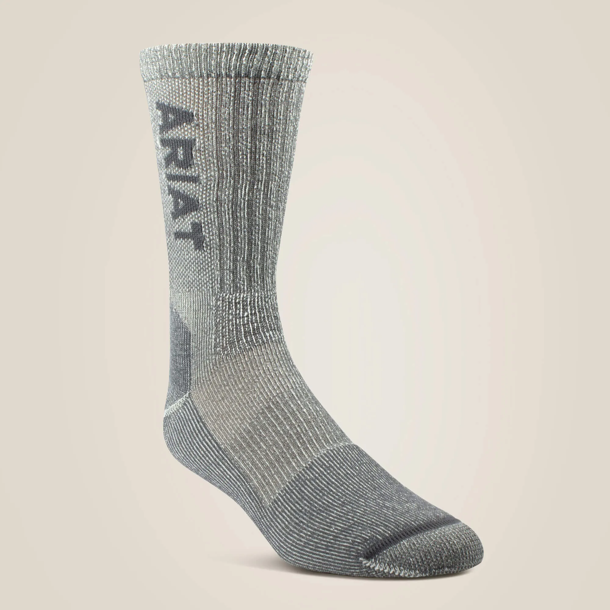 Lightweight Merino Wool Blend Steel Toe Work Sock