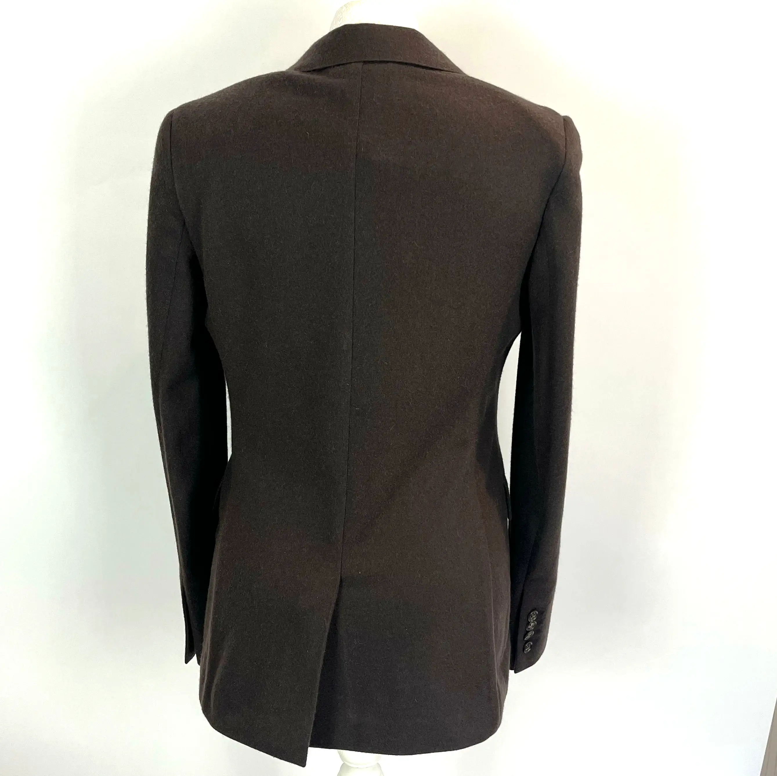 Loro Piana 3000 Chocolate Lightweight Cashmere Jacket S