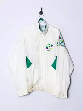 Lotto White Retro Shell Jacket