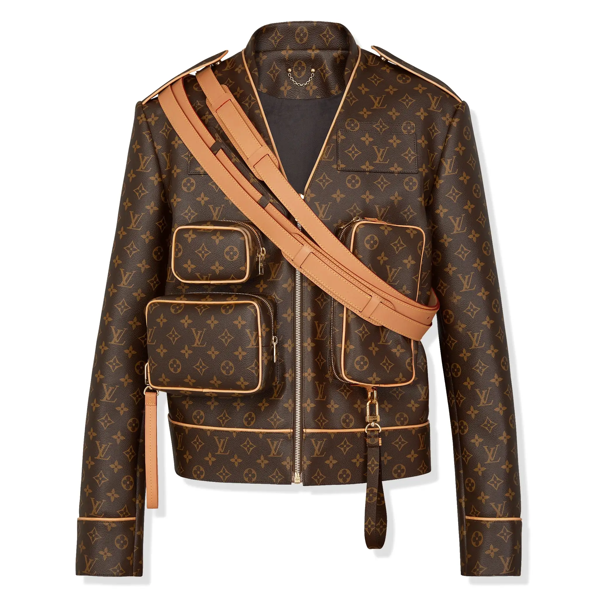 Louis Vuitton LV Monogram Admiral Brown Jacket