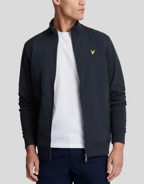 Lyle & Scott Hybrid Baffled Track Jacket Dark Navy