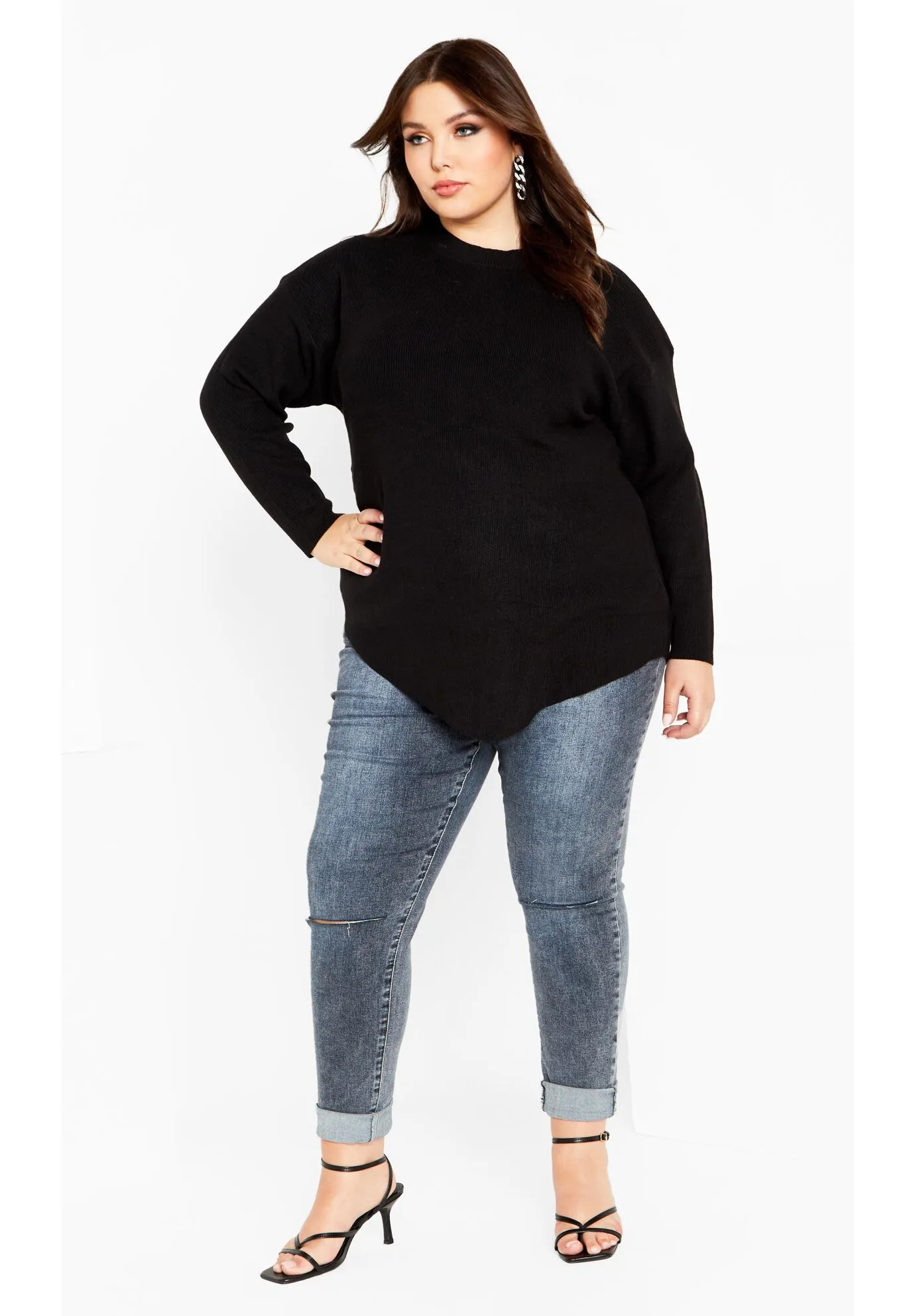 Madison Sweater - black