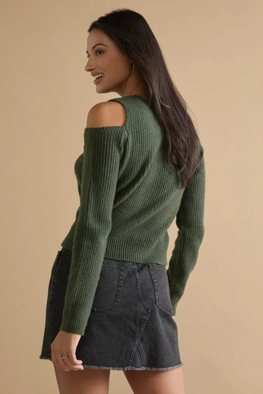 Maudie Cable Pullover Sweater