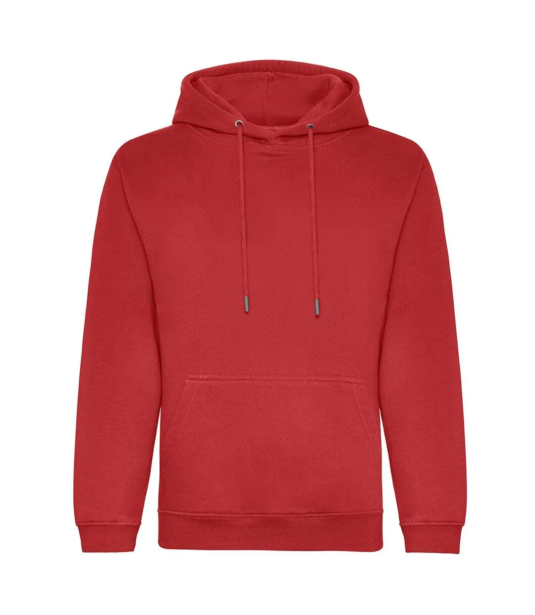 Mens organic hoodie red Awdis