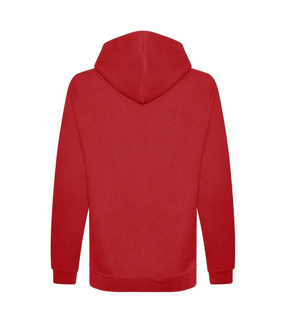 Mens organic hoodie red Awdis