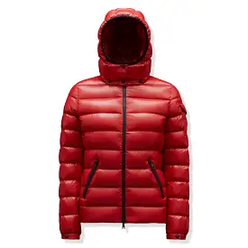 Moncler Bady Short Down Jacket Red