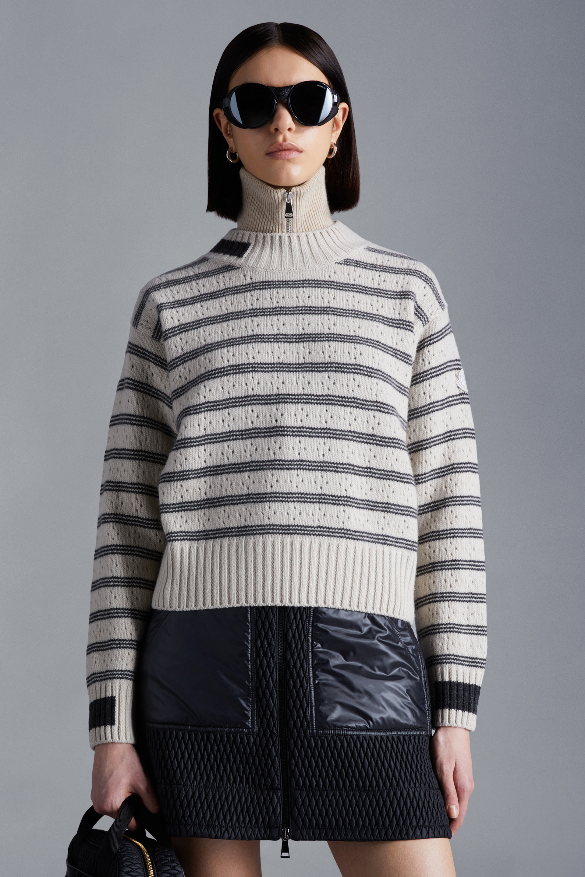 MONCLER  |Carded Wool Sweater