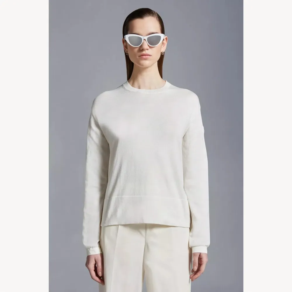 MONCLER  |Street Style Plain V-neck & Crew neck