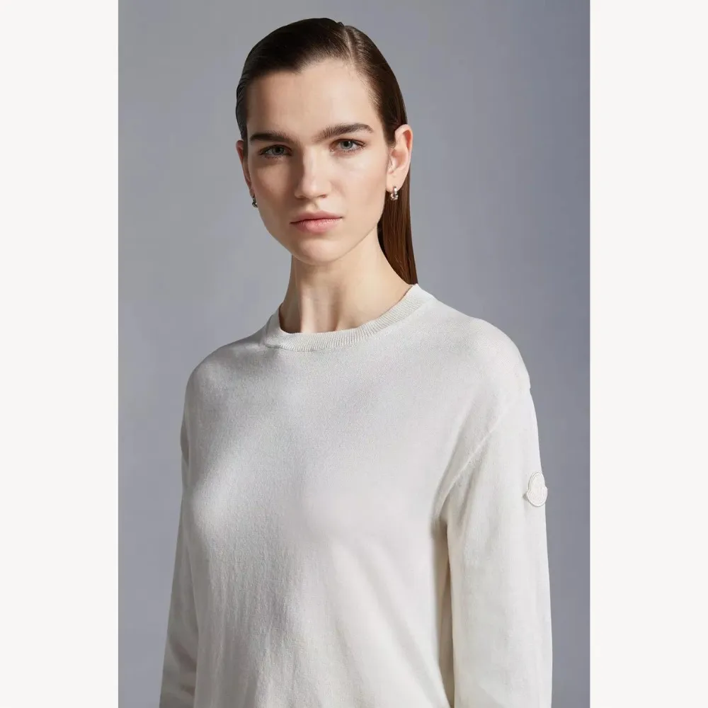 MONCLER  |Street Style Plain V-neck & Crew neck