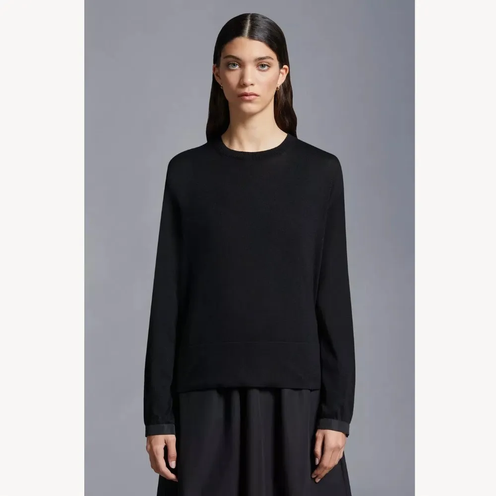 MONCLER  |Street Style Plain V-neck & Crew neck