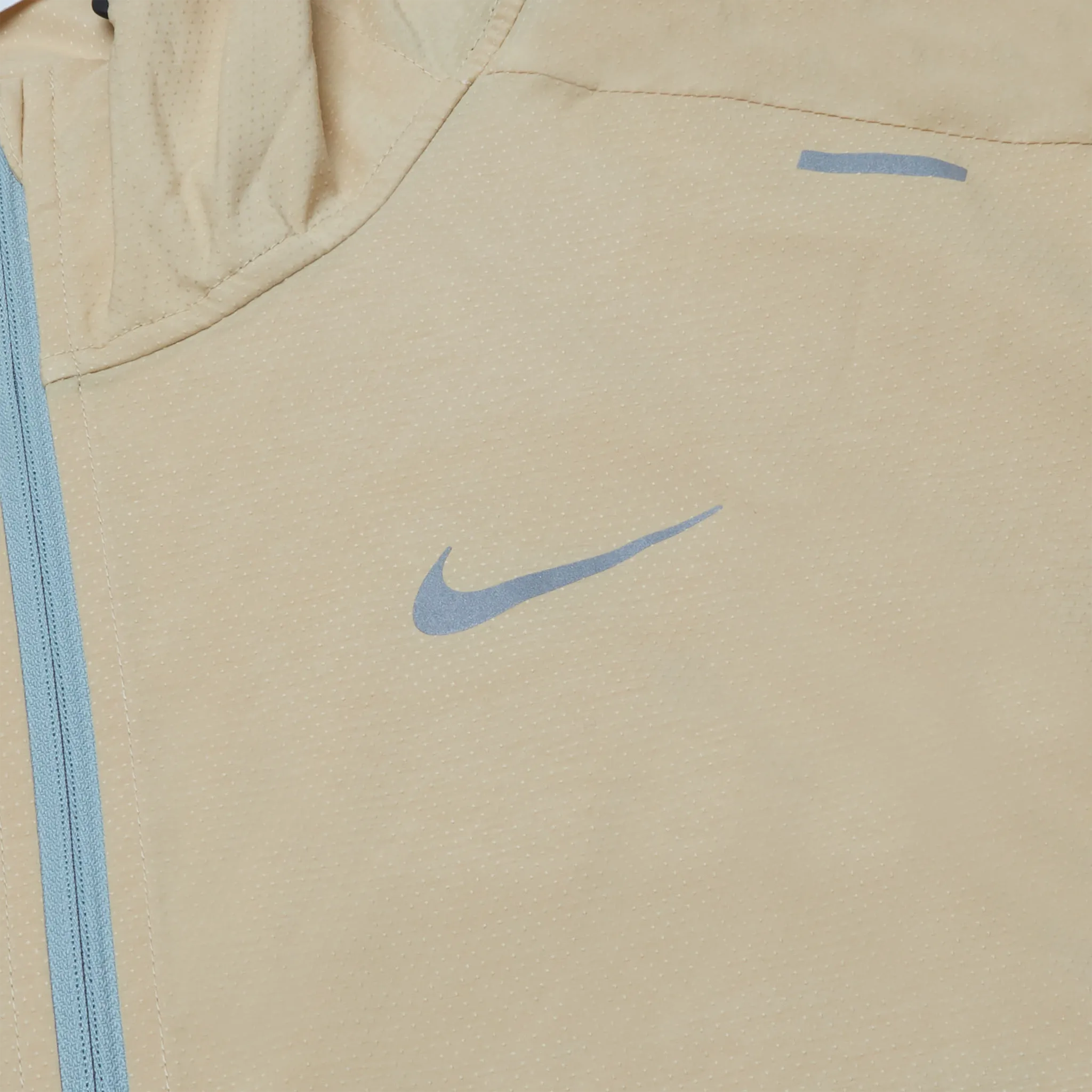 Nike Repel Packable Beige Blue Windrunner Jacket