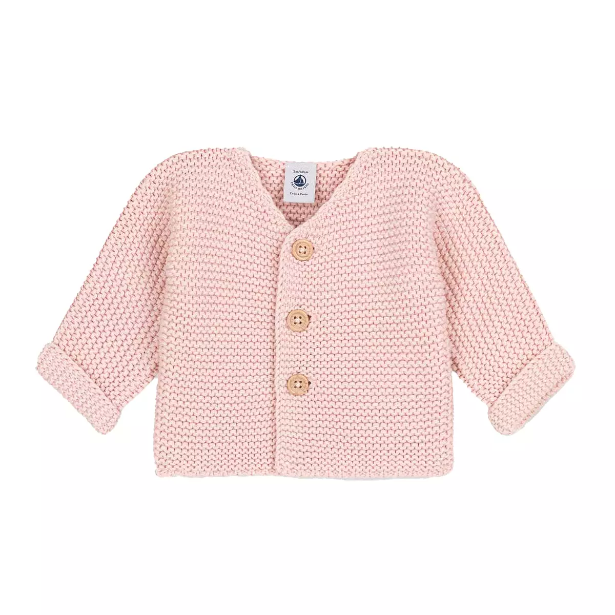 Petit Bateau Baby Cardigan Sweater - Pink