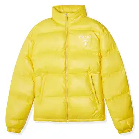 Preloved - Prada Re-Nylon Padded Yellow Jacket