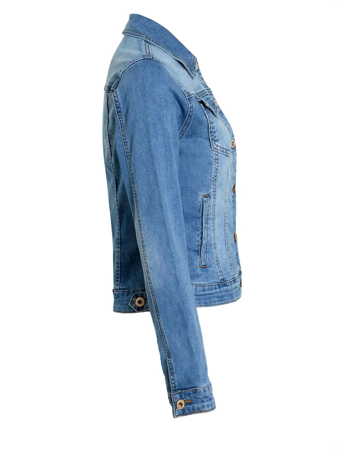 Regular fit Premium Denim Jackets, Size 8 to 14