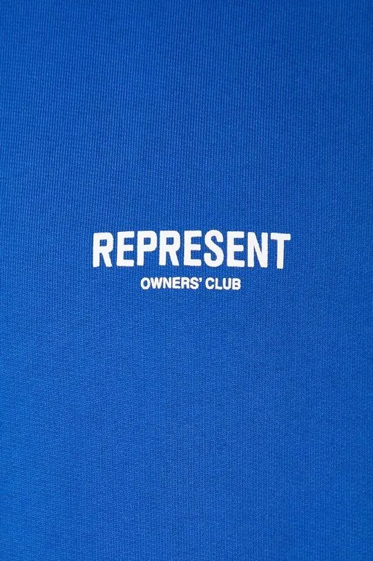 Represent cotton sweatshirt Owners Club Sweater men's blue color OCM410.109