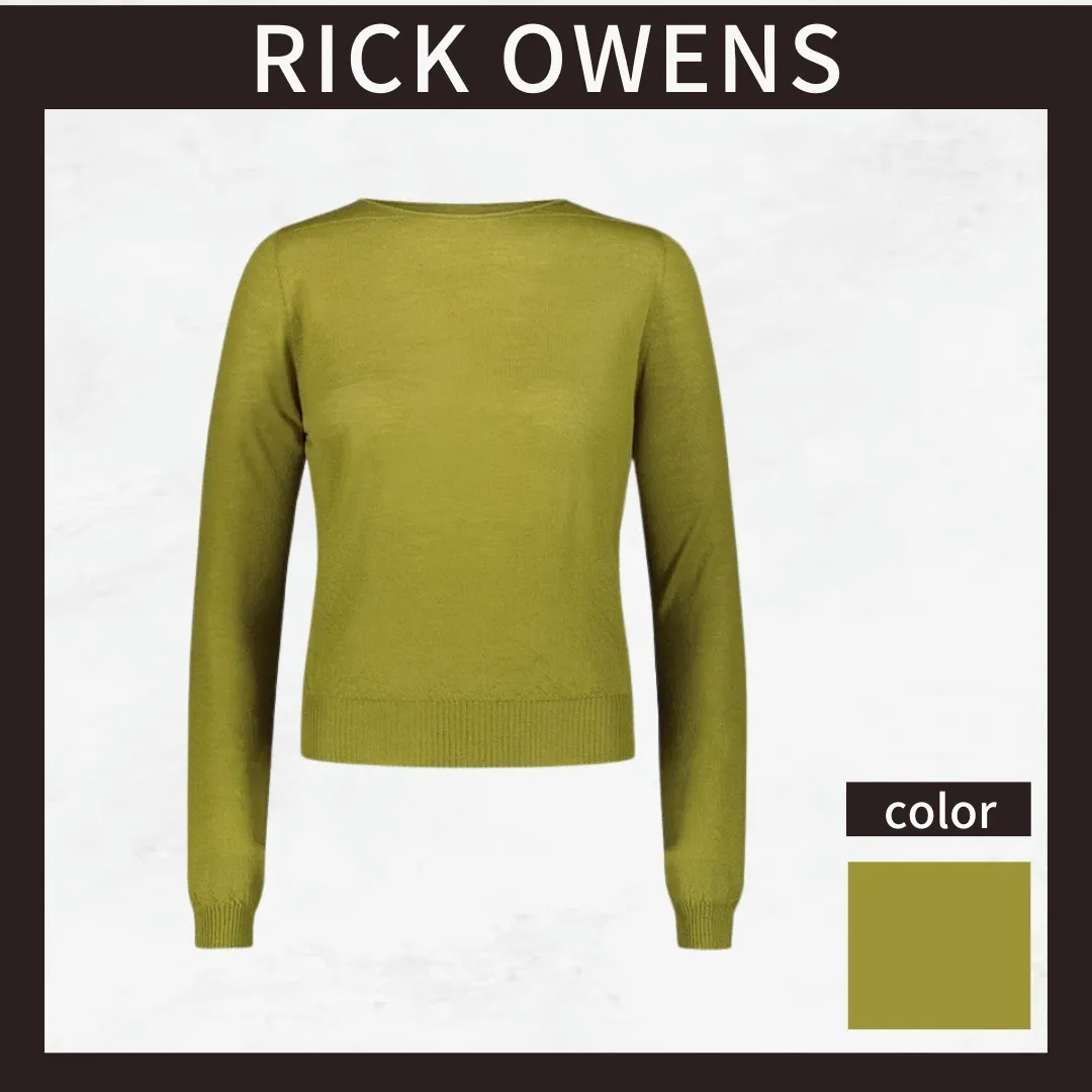 RICK OWENS  |V-neck & Crew neck