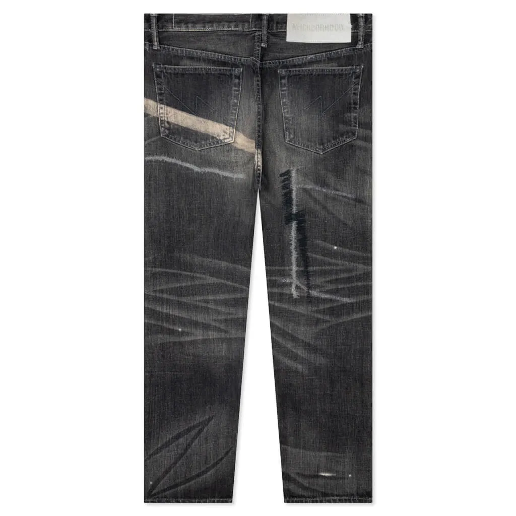 Savage Denim DP Mid Pants - Black