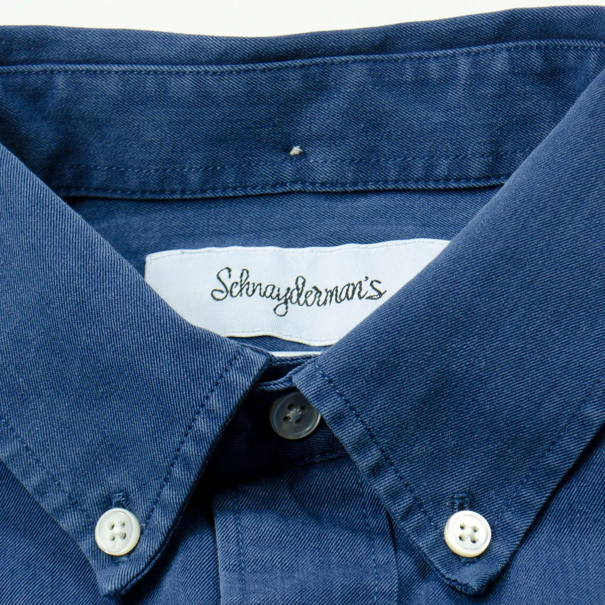 Schnayderman's - Indigo Jeans Shirt - Mid Blue