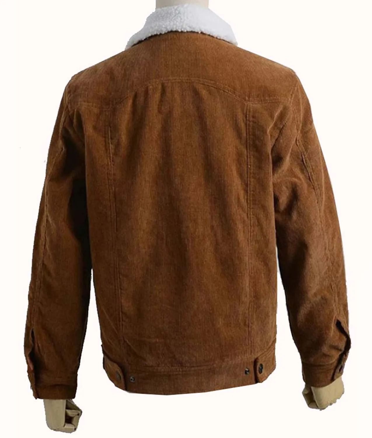 Shazam Billy Batson Brown Jacket | Brown Shearling Jacket