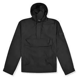 SIARR Nylon Half-Zip Black Jacket