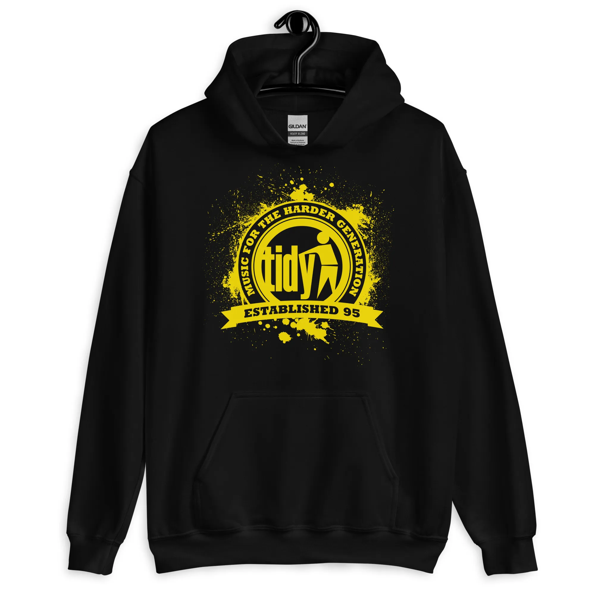 Splash Logo (Yellow) Unisex Hoodie