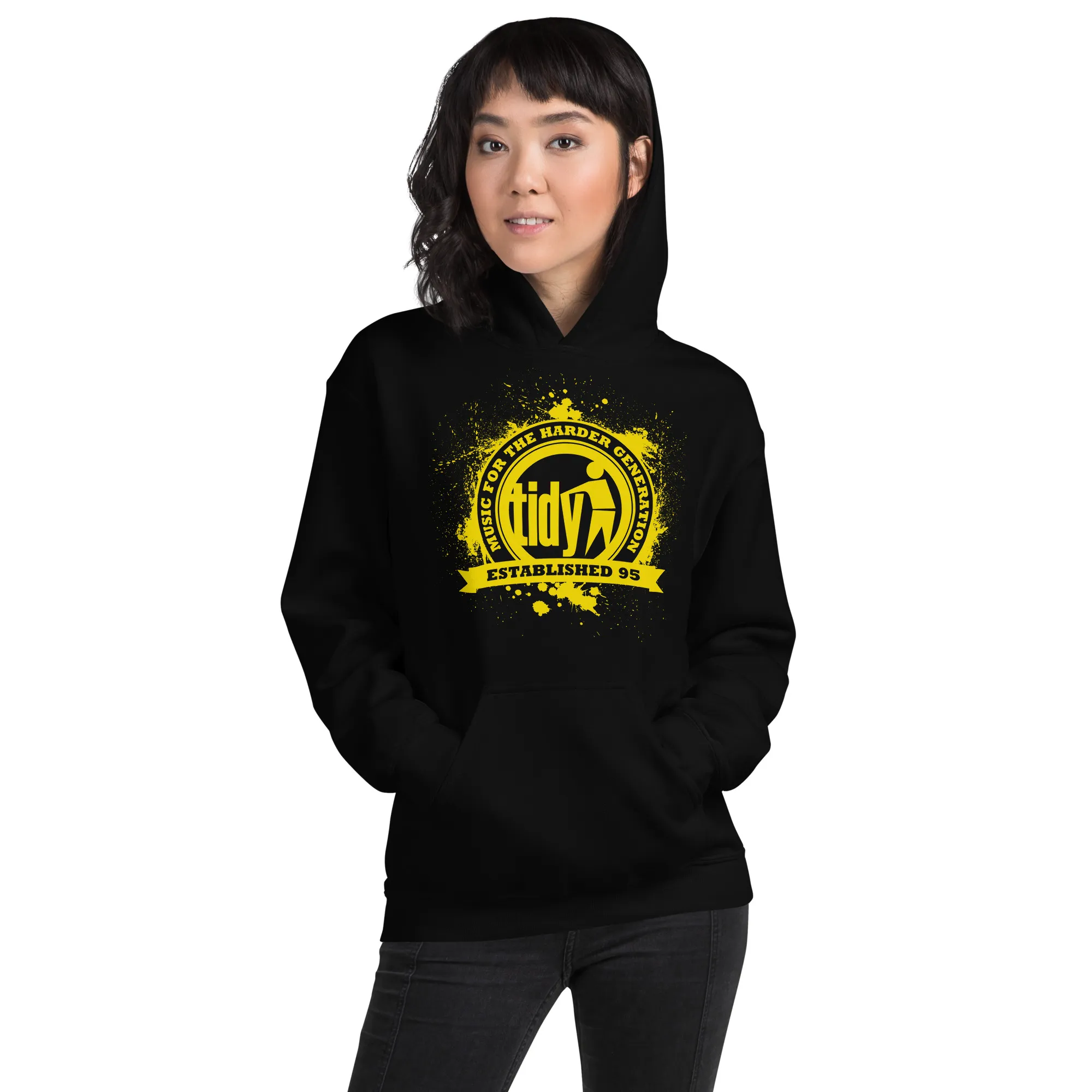 Splash Logo (Yellow) Unisex Hoodie