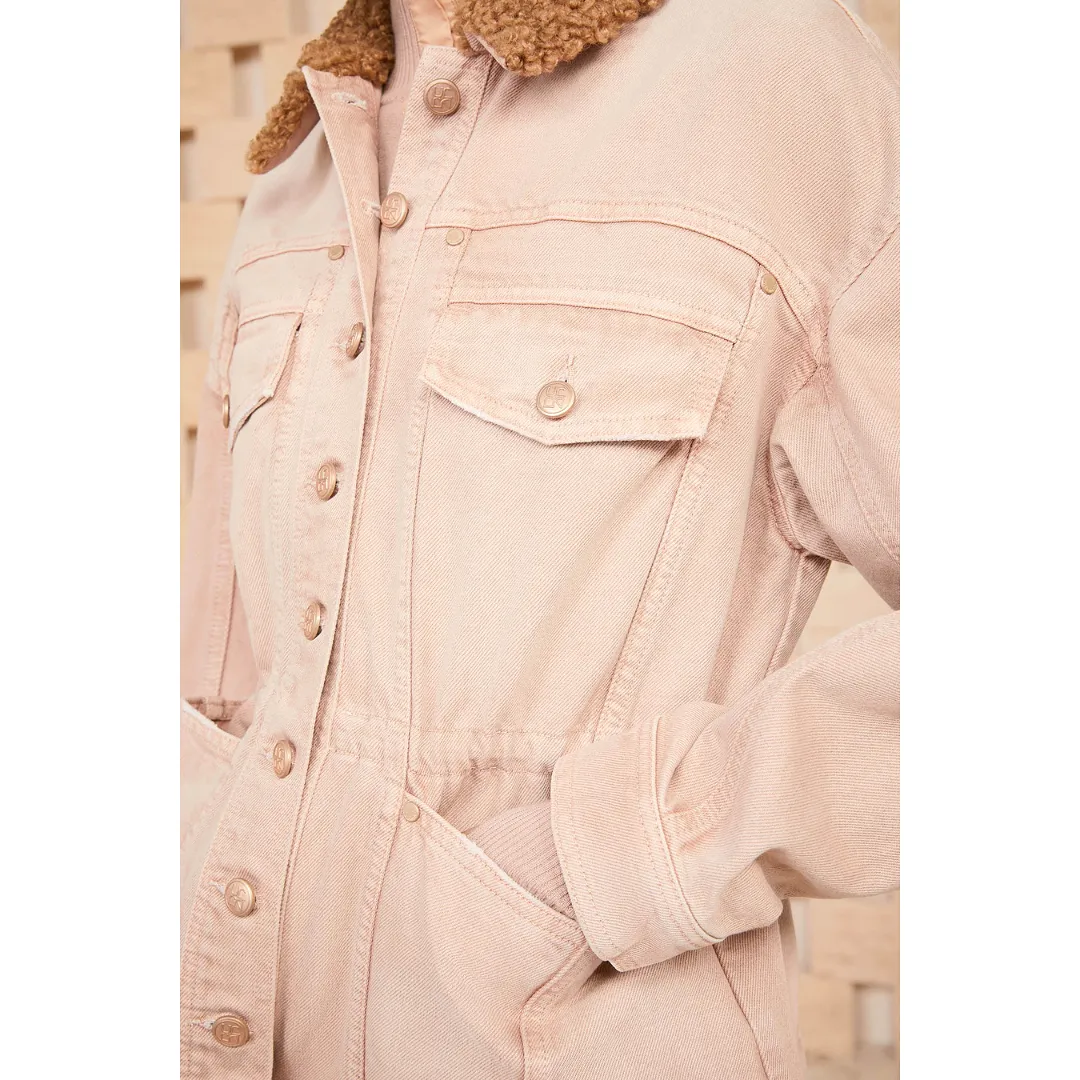 THE ODETTE JACKET LIGHT PINK