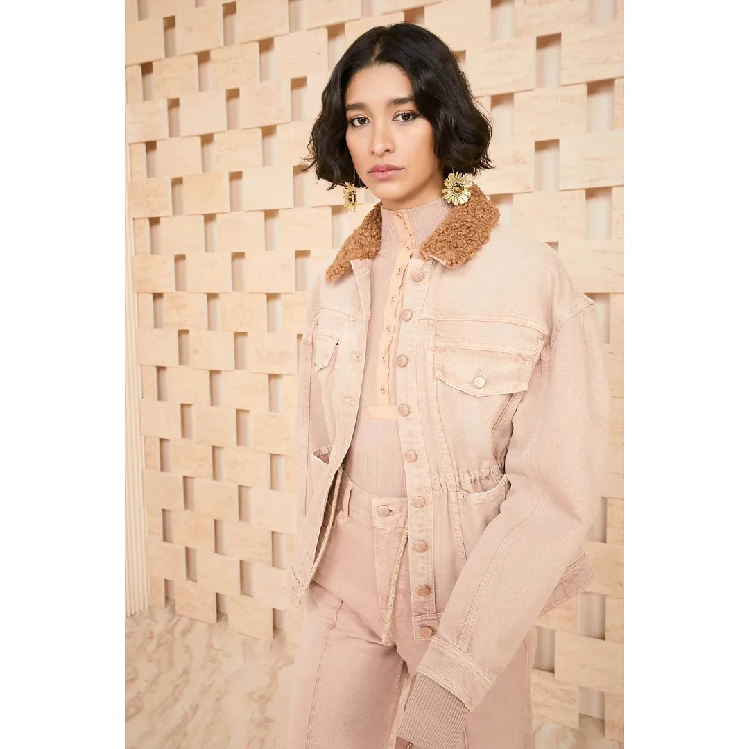 THE ODETTE JACKET LIGHT PINK