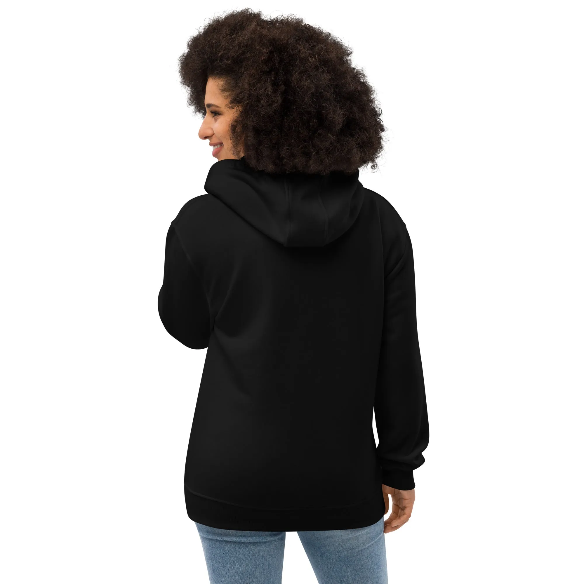 Trans Girls Awesome' Black Premium Organic Eco Cotton Hoodie