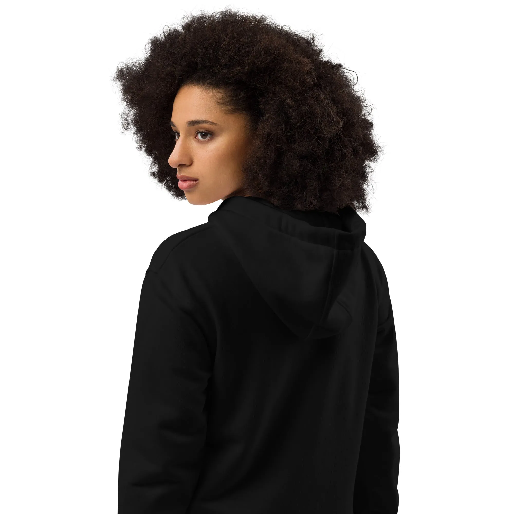 Trans Girls Awesome' Black Premium Organic Eco Cotton Hoodie