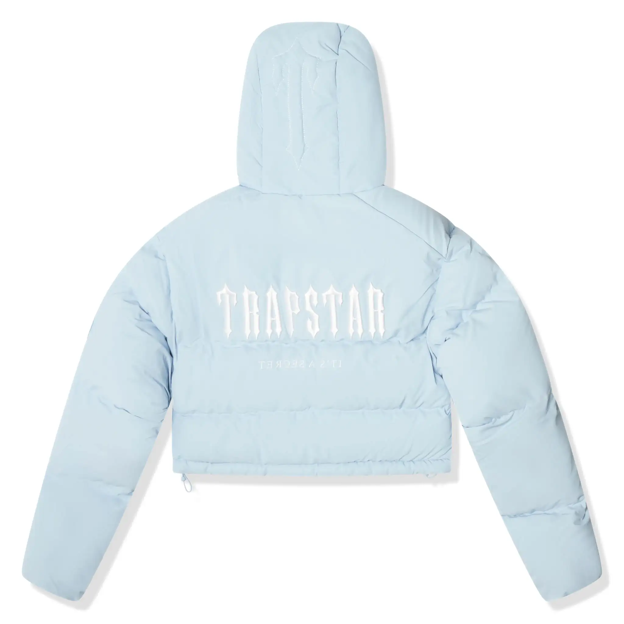 Trapstar Womens Decoded 2.0 Ice Blue Puffer Jacket