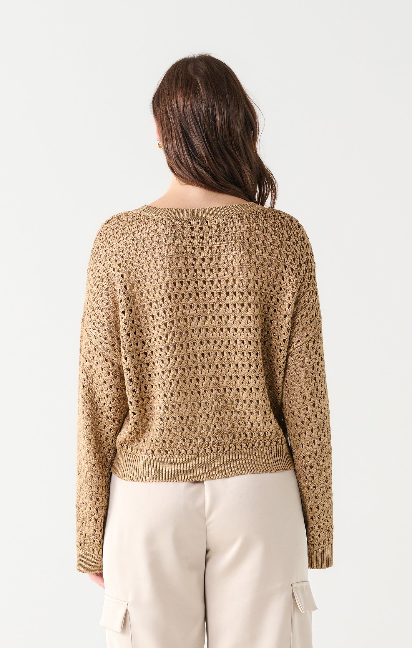 Trinity Crochet Knit Sweater