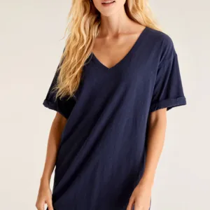 V-Neck Tee Dress