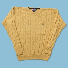 Vintage Chaps By Ralph Lauren Knit Sweater Large