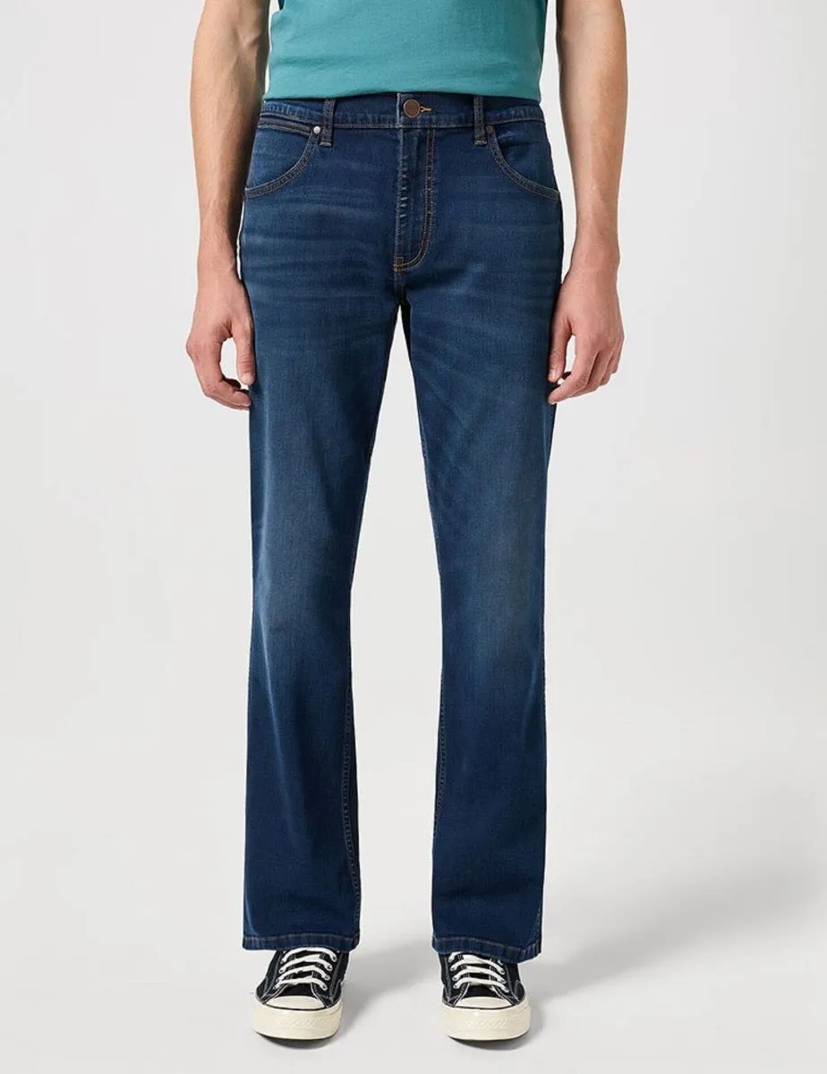 Wrangler Horizon Bootcut Denim Jeans Free Hand