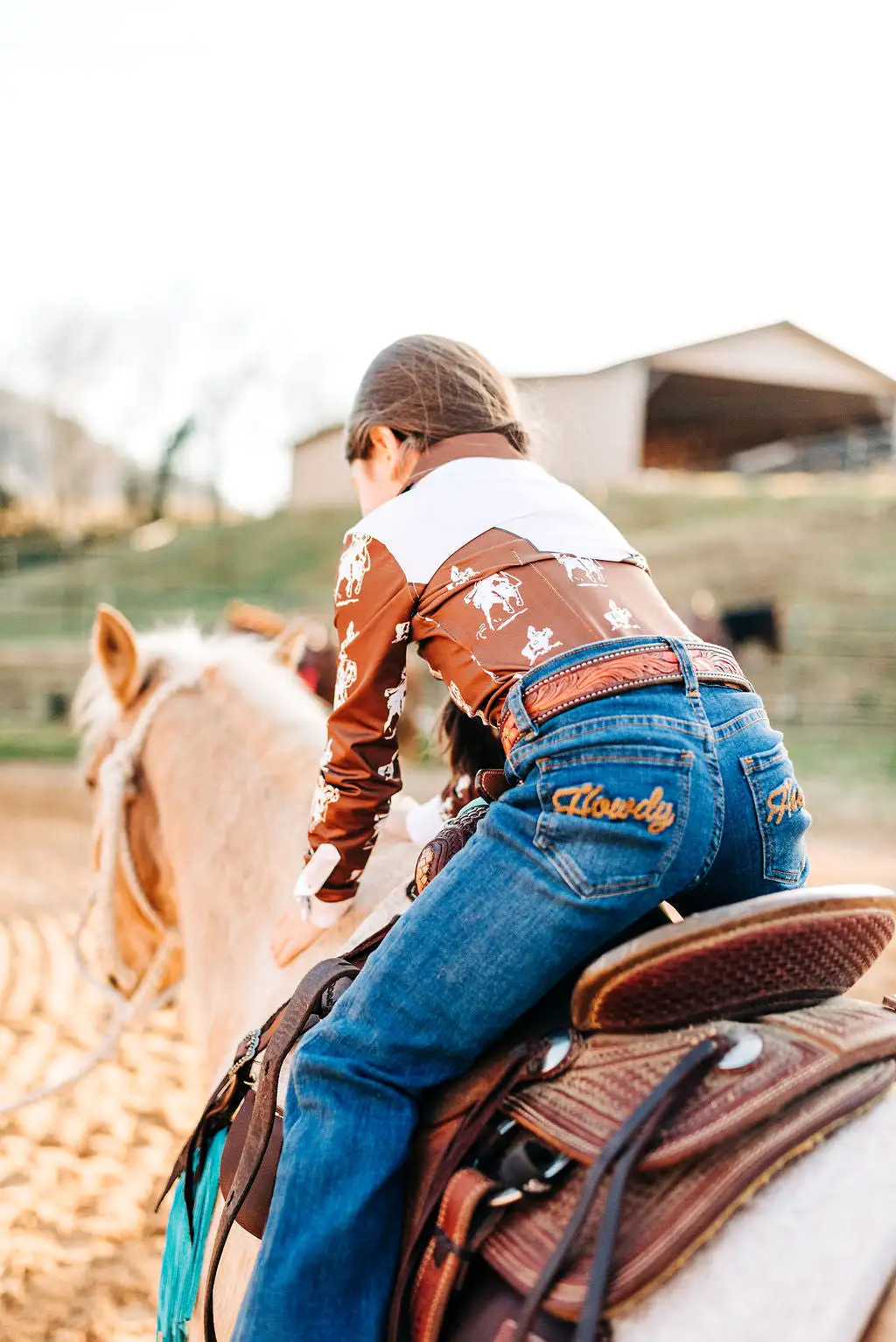 *YOUTH* HOWDY BOOTCUT DENIM JEANS