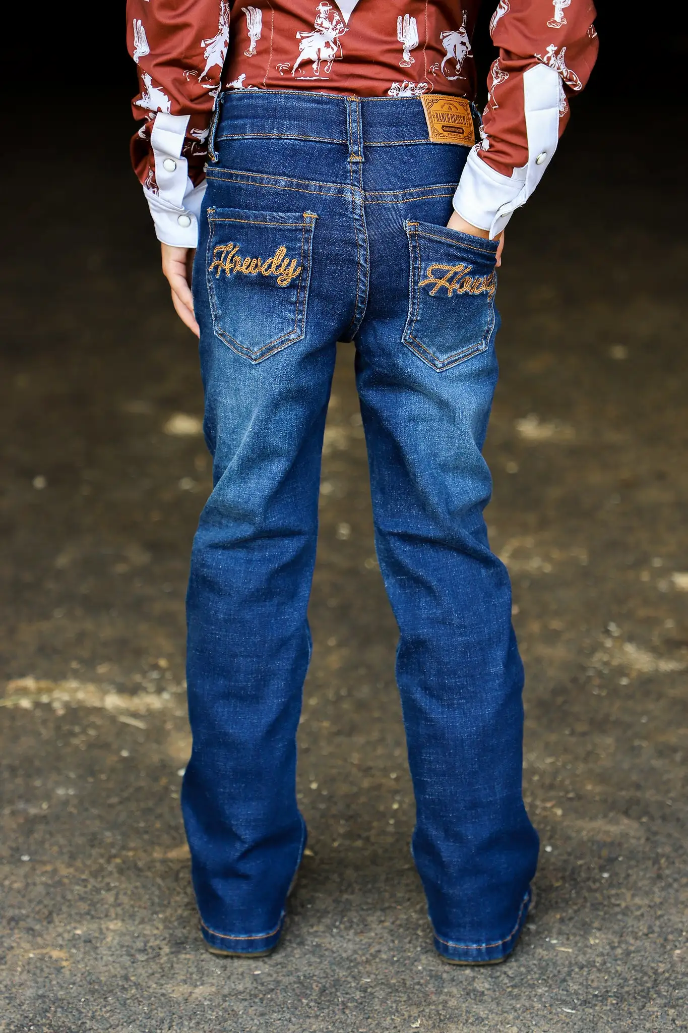 *YOUTH* HOWDY BOOTCUT DENIM JEANS