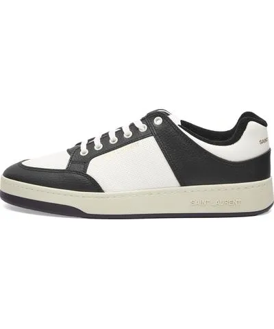 Yves Saint Laurent Men's SL-61 Sneaker Coffee White & Black Sneakers