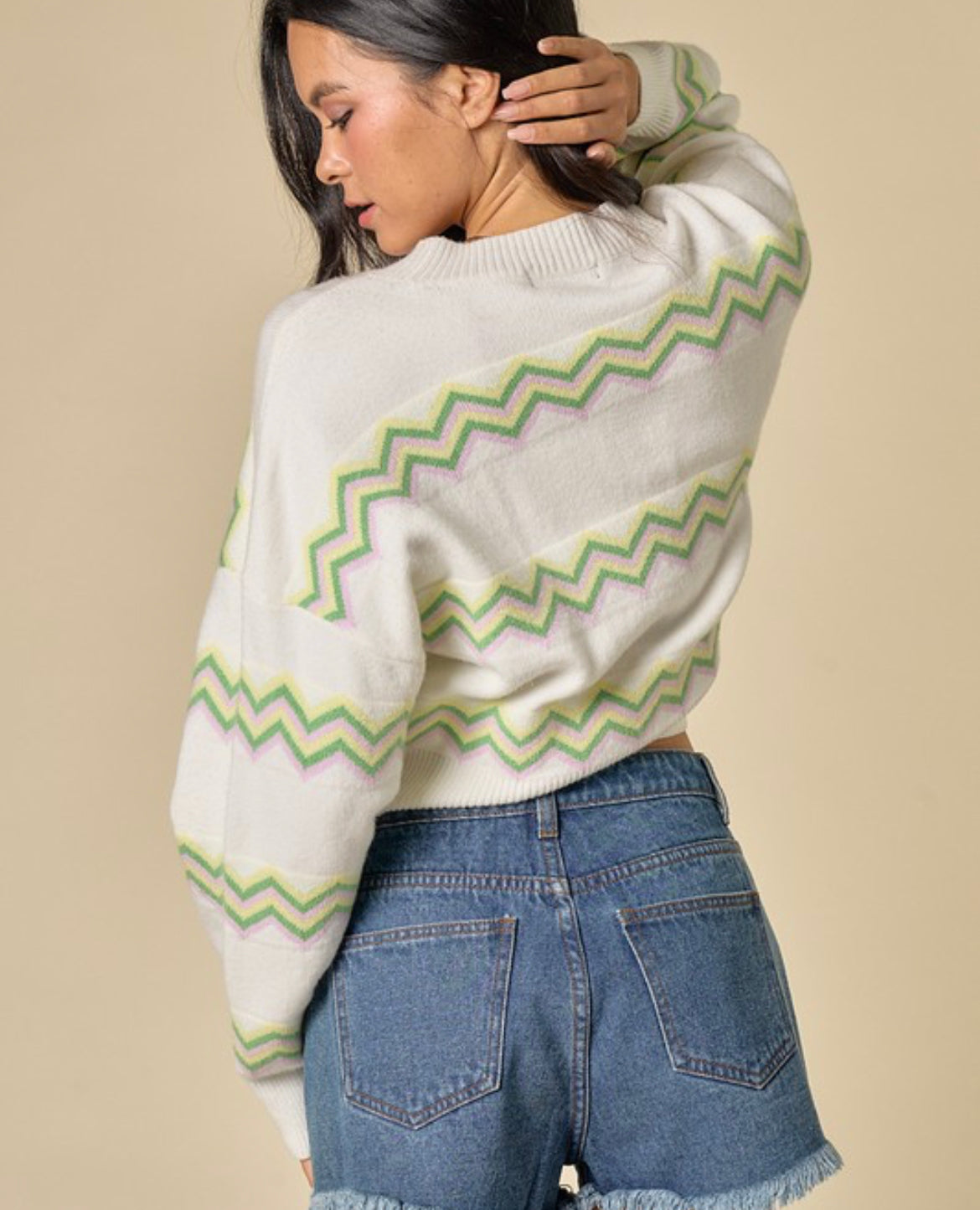 Zig zag sweater